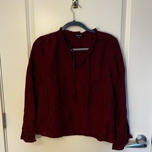 Madewell Long Sleeve Boho top